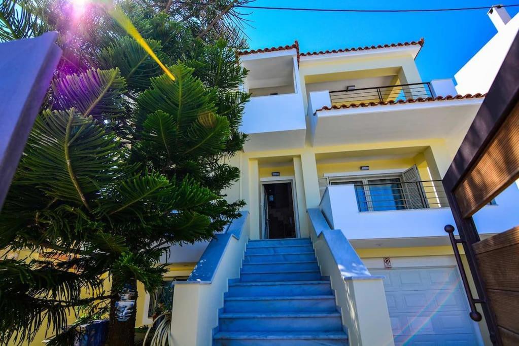 Aigli Luxurious Villa Kato Pitsa Экстерьер фото