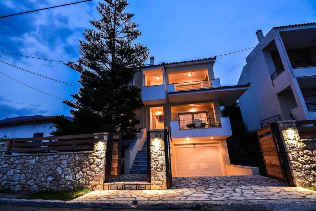 Aigli Luxurious Villa Kato Pitsa Экстерьер фото
